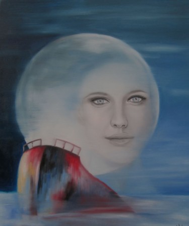 Peinture intitulée "The sinking of the…" par Alix, Œuvre d'art originale, Huile