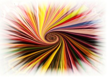 Arts numériques intitulée "LA VIE DEVANT SOI -…" par Francine Barbaray, Œuvre d'art originale, Peinture numérique