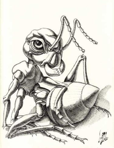图画 标题为“The Ant” 由Victor Molev, 原创艺术品, 其他