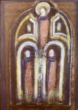 Peinture intitulée "Dit vain" par Agnan Kroichvili, Œuvre d'art originale