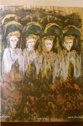 Peinture intitulée "Première impression" par Agnan Kroichvili, Œuvre d'art originale