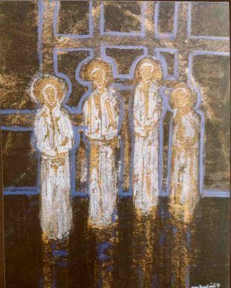 Peinture intitulée "Plénitude" par Agnan Kroichvili, Œuvre d'art originale