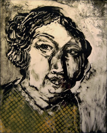 Artisanat intitulée "classe-moyenne-1." par Frhégo, Œuvre d'art originale