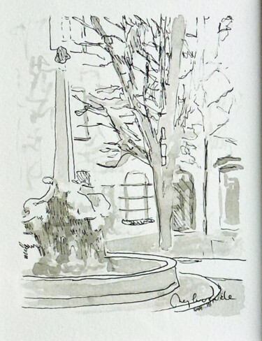 Aix, place des 4 dauphins