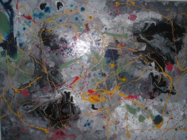 Painting titled "Insieme 1 ( per me…" by Marco Sergio Fassiotti, Original Artwork, Enamel