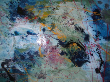 Painting titled "Insieme 2 ( a Chicc…" by Marco Sergio Fassiotti, Original Artwork, Enamel