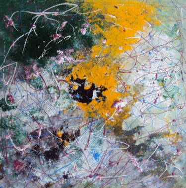 Painting titled "Frutta di stagione" by Marco Sergio Fassiotti, Original Artwork, Enamel