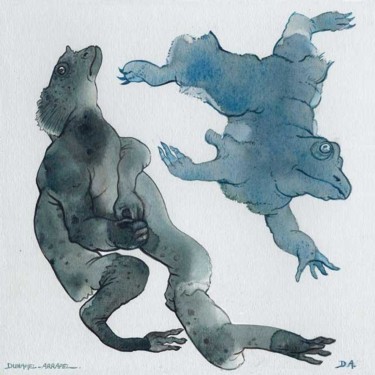 Dessin intitulée "vol-plane-web.jpg" par Daniel Duhamel Arrapel, Œuvre d'art originale, Autre