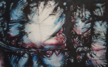 Peinture intitulée "Azetta Azeka Azekka…" par Meziane Boussaid, Œuvre d'art originale, Acrylique