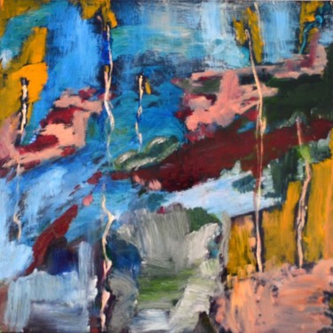 Painting titled "where-there-is-smok…" by Angelo Di Pietrantonio, Original Artwork