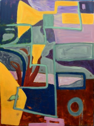 Painting titled "in-the-air.jpg" by Angelo Di Pietrantonio, Original Artwork