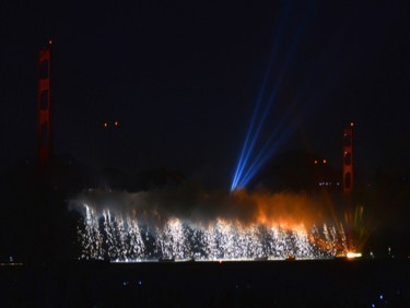Photography titled "goldengate-celebrat…" by Angelo Di Pietrantonio, Original Artwork