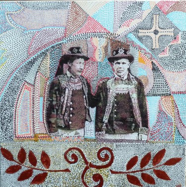 Peinture intitulée "point2.jpg" par Lapiche, Œuvre d'art originale