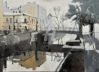 Painting titled "SPB 001" by Igor Nelubovich, Original Artwork, Oil
