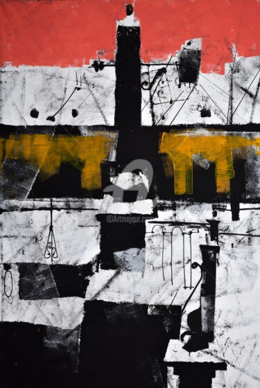 Painting titled "Никольский рынок" by Igor Nelubovich, Original Artwork, Acrylic