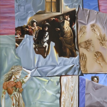 Malerei mit dem Titel "Italian Project" von Victor Hagea, Original-Kunstwerk, Öl