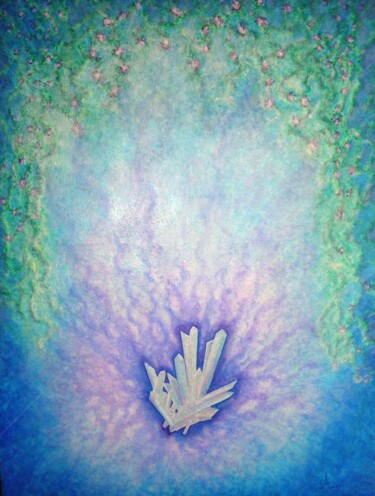 Painting titled "The philosopher's s…" by Sandrine Auriac, Original Artwork, Oil