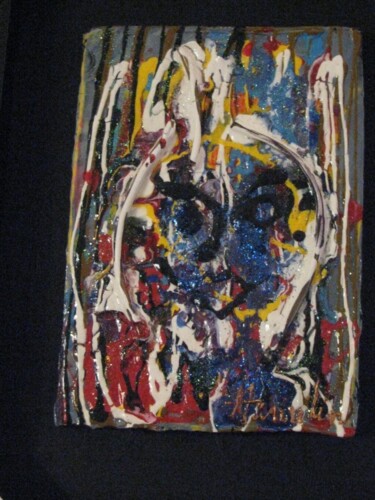 Peinture intitulée "Un certain sourire" par Marcelle Hamelin, Œuvre d'art originale, Huile