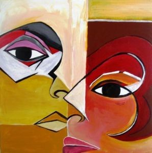 Peinture intitulée "dv2.jpg" par Lapiche, Œuvre d'art originale, Acrylique