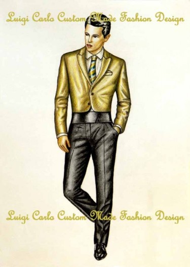 Artcraft titled "Costumes originaux…" by Luigi Carlo, Original Artwork, Apparel