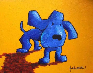 CHIEN BLEU