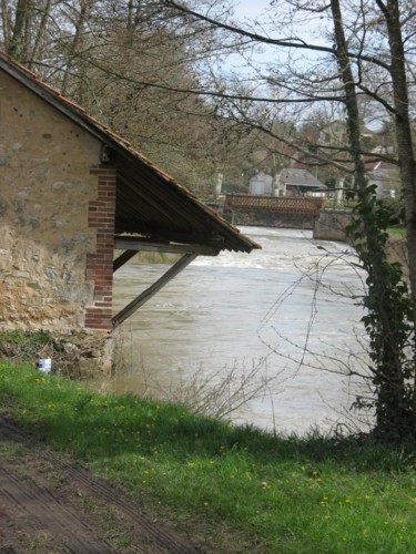 Photographie intitulée "Lavoir..." par Noëlle Harault, Œuvre d'art originale