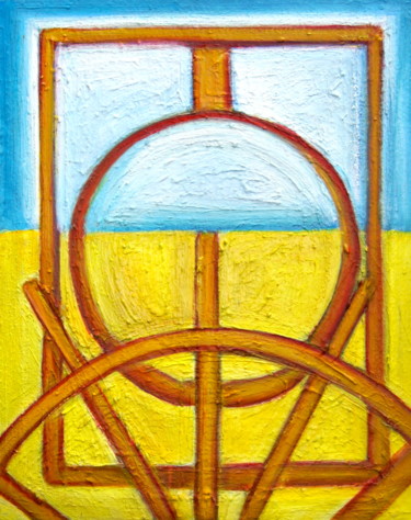 Clear View Screen Malerei mit dem Titel "Clear View Screen" von Wolfgang Schmidt, Original-Kunstwerk, Acryl
