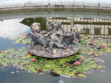 Photographie intitulée "Fontaine d'Edmond R…" par Isabelle Blot, Œuvre d'art originale, Photographie numérique
