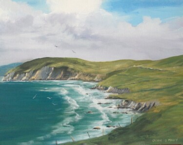 「slea  head dingle c…」というタイトルの絵画 Cathal O Malleyによって, オリジナルのアートワーク