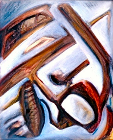 Malerei mit dem Titel "Wild Thing" von Wolfgang Schmidt, Original-Kunstwerk, Acryl