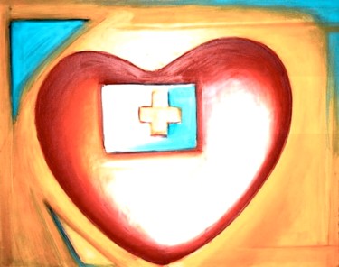 From The Gumball Machine - Unbreak My Heart Malerei mit dem Titel "From The Gumball Ma…" von Wolfgang Schmidt, Original-Kunstwerk, Acryl