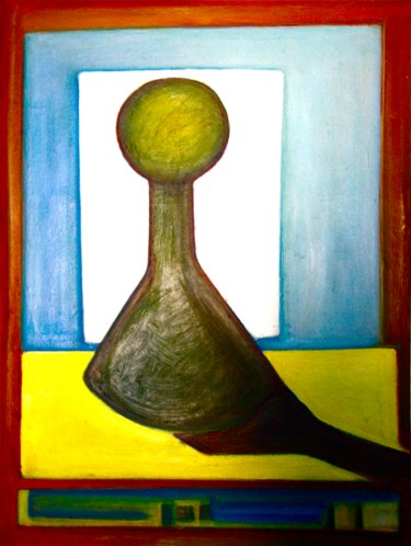 Chinese Checker Malerei mit dem Titel "Chinese Checker" von Wolfgang Schmidt, Original-Kunstwerk, Acryl