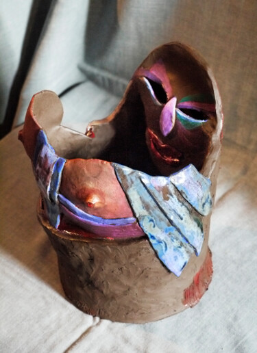 Rzeźba zatytułowany „rozterka.jpg” autorstwa Małgorzata Krasucka, Oryginalna praca