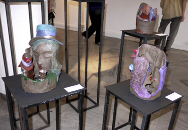 Rzeźba zatytułowany „wernisaz-10.jpg” autorstwa Małgorzata Krasucka, Oryginalna praca