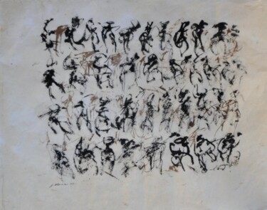 Peinture intitulée "55x70-20130528-2.jpg" par Jean Cabane, Œuvre d'art originale