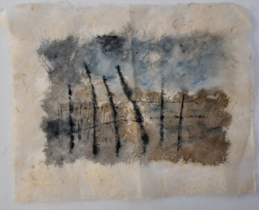 Peinture intitulée "27x35-021212-3.jpg" par Jean Cabane, Œuvre d'art originale