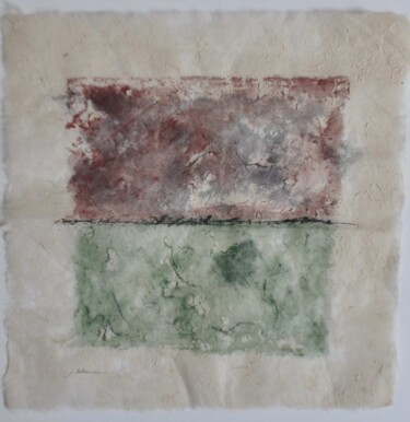 Peinture intitulée "35x35-18-01-2013-1.…" par Jean Cabane, Œuvre d'art originale