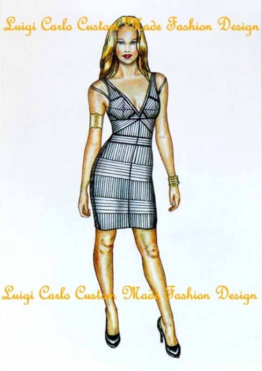 Robes faites sur commande de femmes conçues particulièrement pour vous Digital Arts titled "Robes faites sur co…" by Luigi Carlo, Original Artwork, Other