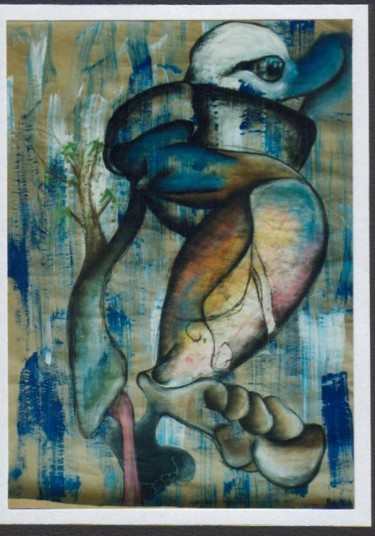 Desenho intitulada "Soft pastel on colo…" por Jen Ni Lai, Obras de arte originais, Outro