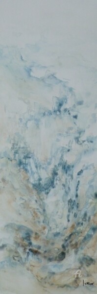 Ζωγραφική με τίτλο "Paysage " sinuosité"" από Patrick Jossier, Αυθεντικά έργα τέχνης, Ακρυλικό