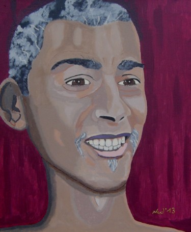 Painting titled "Richenel" by Jaap Van Der Wijk, Original Artwork, Oil