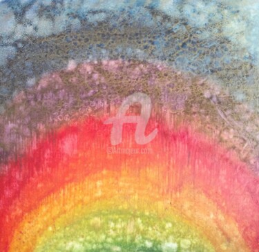 Painting titled "ANANT" by Suddha Sama, Original Artwork, Oil Mounted on Wood Stretcher frame
