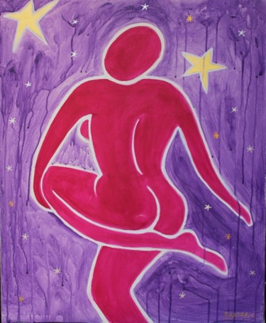 Pintura titulada "alfamar" por Sandra Soler, Obra de arte original