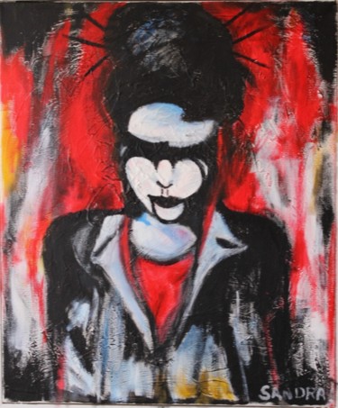 Pintura titulada "worrior" por Sandra Soler, Obra de arte original