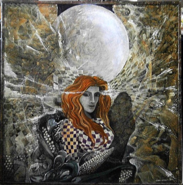 ...édiction-,du-scorpion-dans-le-mais-ogm.jpg Painting titled "...édiction-,du-sco…" by Pierre Paul Parmentier, Original Artwork, Oil