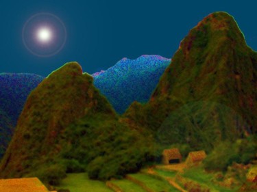 Digital Arts titled "Land of the Incas -…" by Angelo Di Pietrantonio, Original Artwork