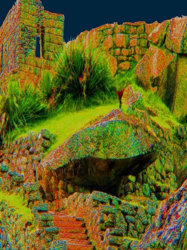 Digital Arts titled "Land of the Incas -…" by Angelo Di Pietrantonio, Original Artwork