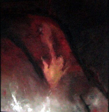 Peinture intitulée "Aufgehende Knospe" par Dorothee Fenske, Œuvre d'art originale