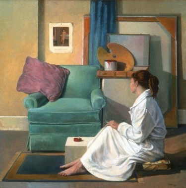 Peinture intitulée "The BRAKE" par John Joseph Hunn, Œuvre d'art originale