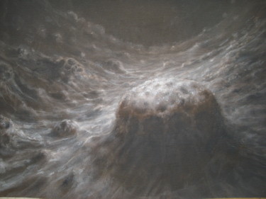 Peinture intitulée "Ainsi vit on sur Pl…" par James Block, Œuvre d'art originale